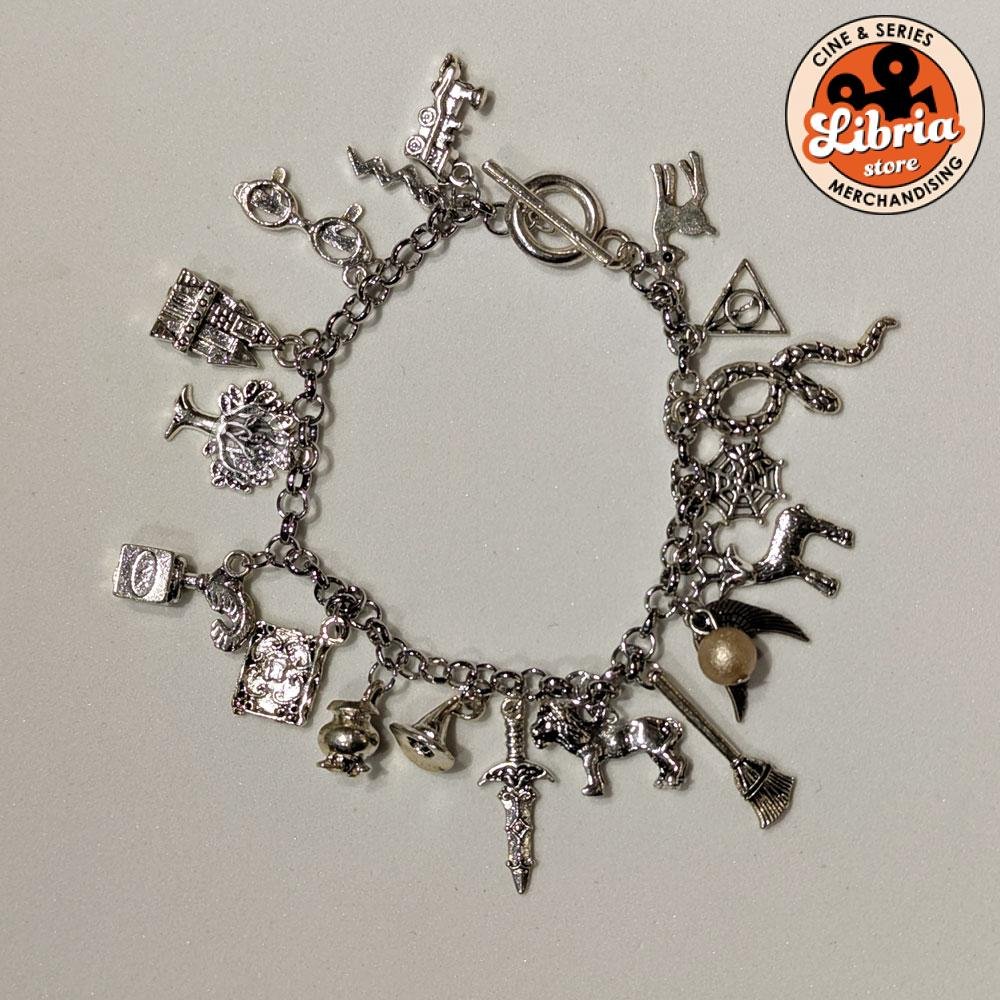 Pulsera 18 dijes Harry Potter