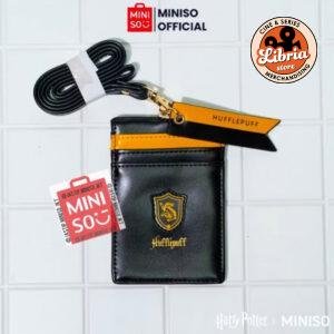 Tarjetero con lanyard Hufflepuff