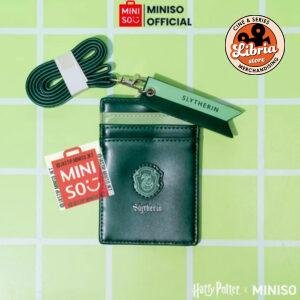 Tarjetero con lanyard Slytherin