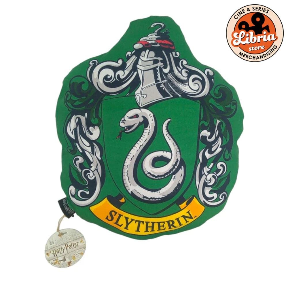 Almohadón de Slytherin con forma del escudo - Imagen 2