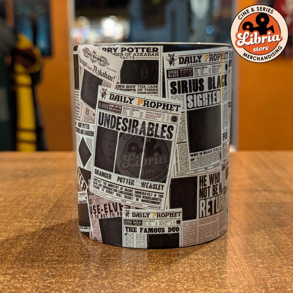 Taza mágica de Harry Potter - Daily Prophet - Imagen 2