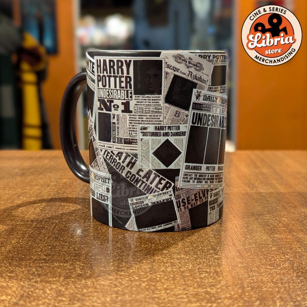 Taza mágica de Harry Potter - Daily Prophet