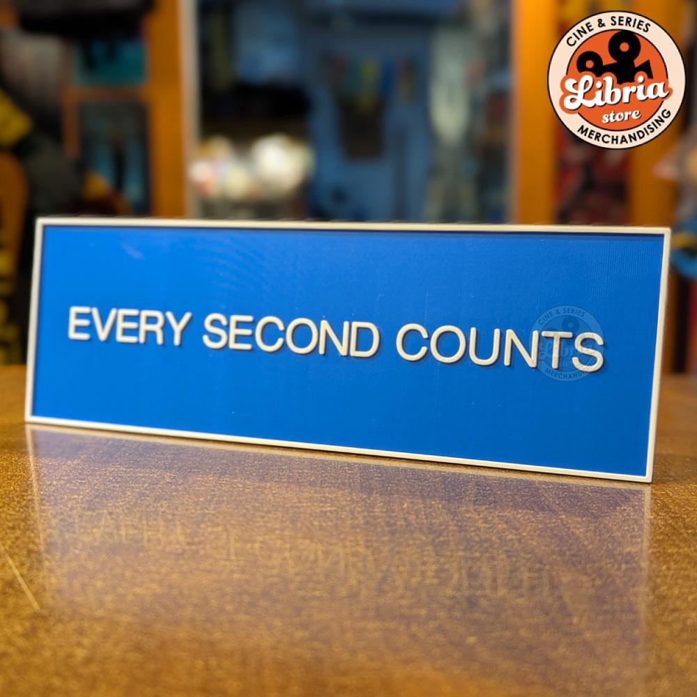 Cartel Every second counts - The Bear - 27 x 9 cm - Imagen 2