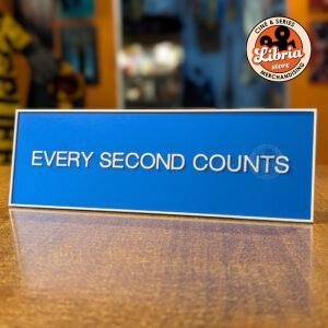 Cartel Every second counts - The Bear - 27 x 9 cm