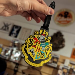 Escudo de Hogwarts - Tag para valija o mochila