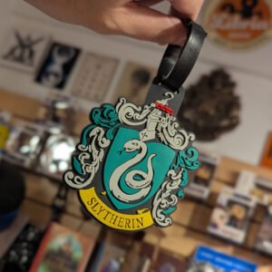 Escudo de Slytherin - Tag para valija o mochila