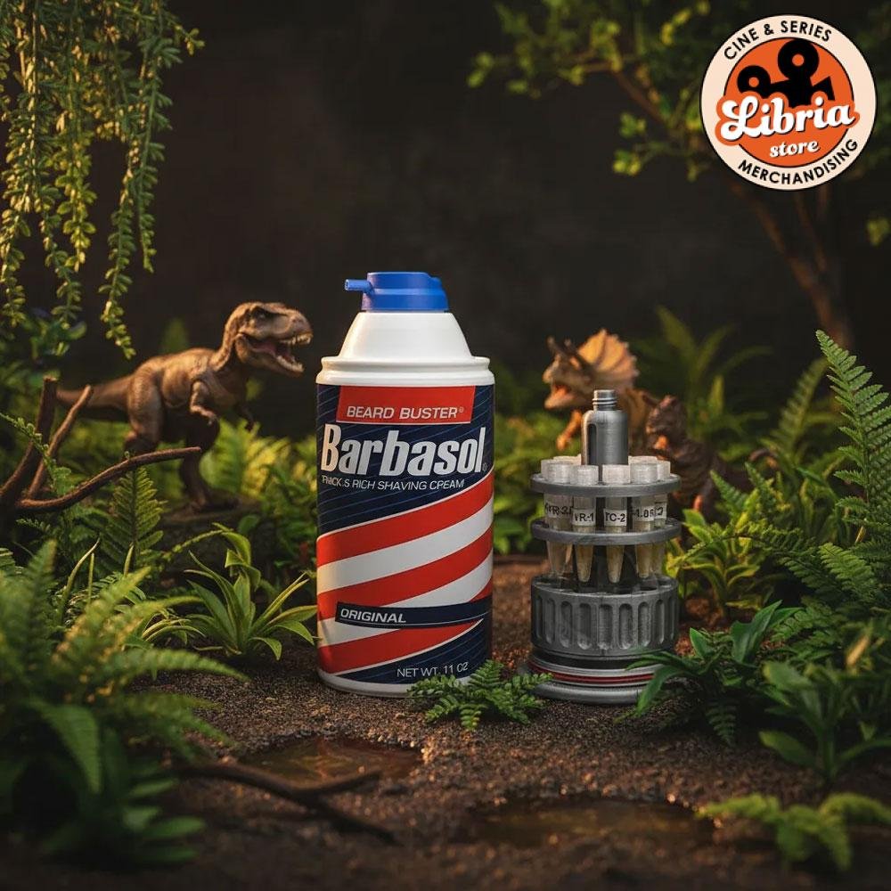 Lata de Barbasol de Jurassic Park - Imagen 2