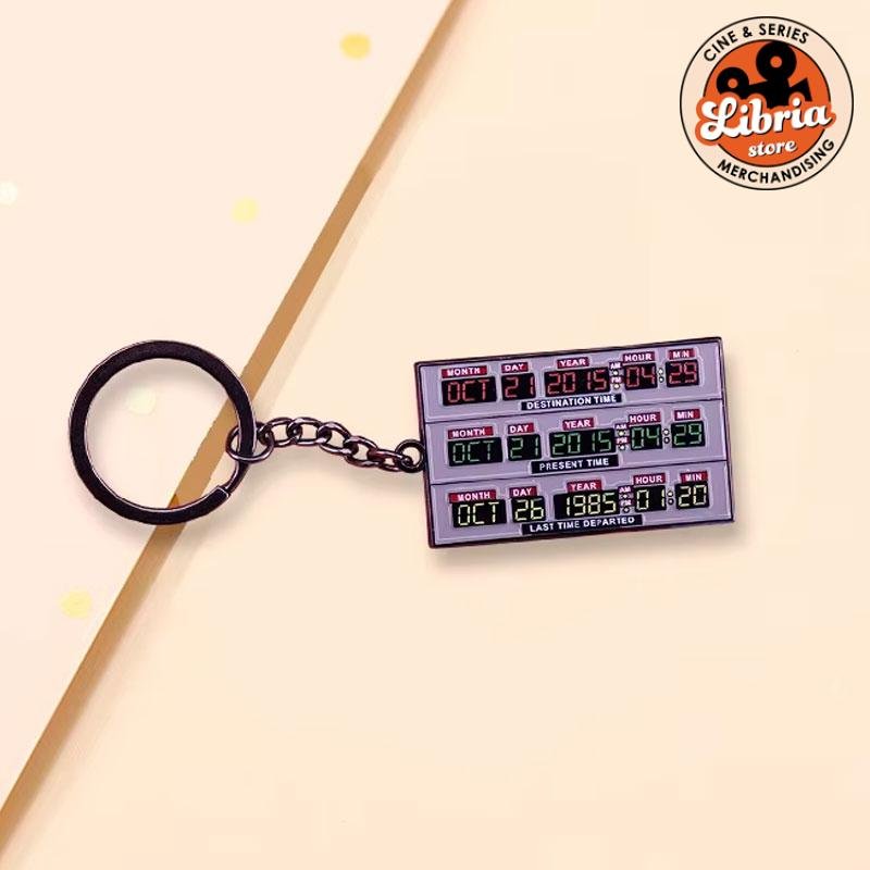 Llavero circuitos Volver al futuro