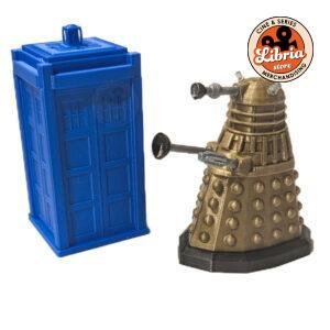 TARDIS y Dalek - Salero + Pimentero 3D