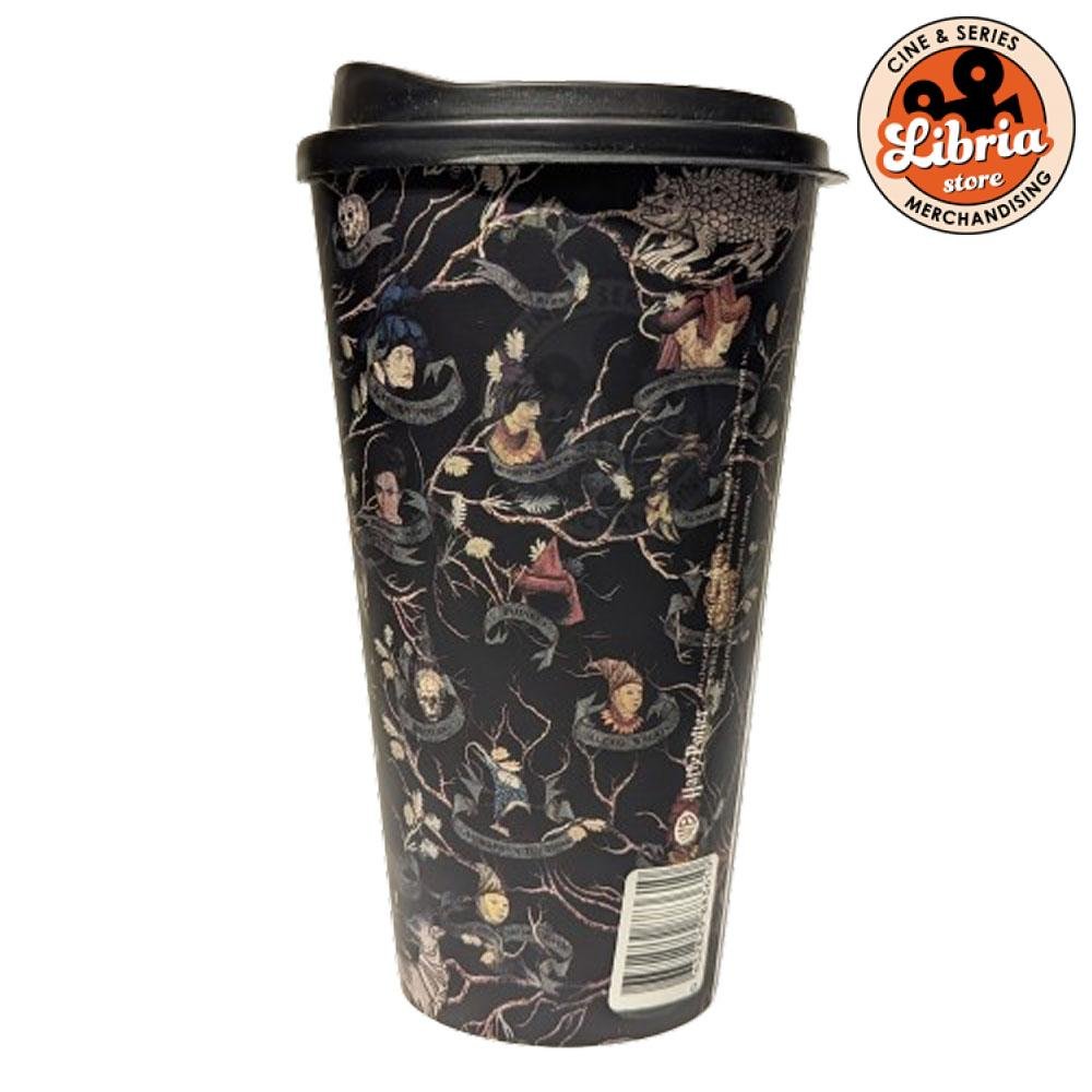 Vaso Familia Black con tapa - Imagen 2