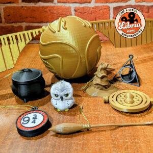 Set de adornos navideños de Harry Potter