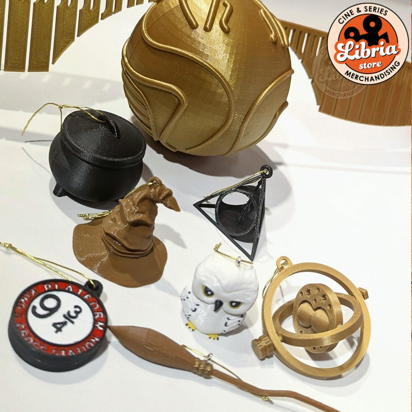 Set de adornos navideños de Harry Potter - Imagen 2