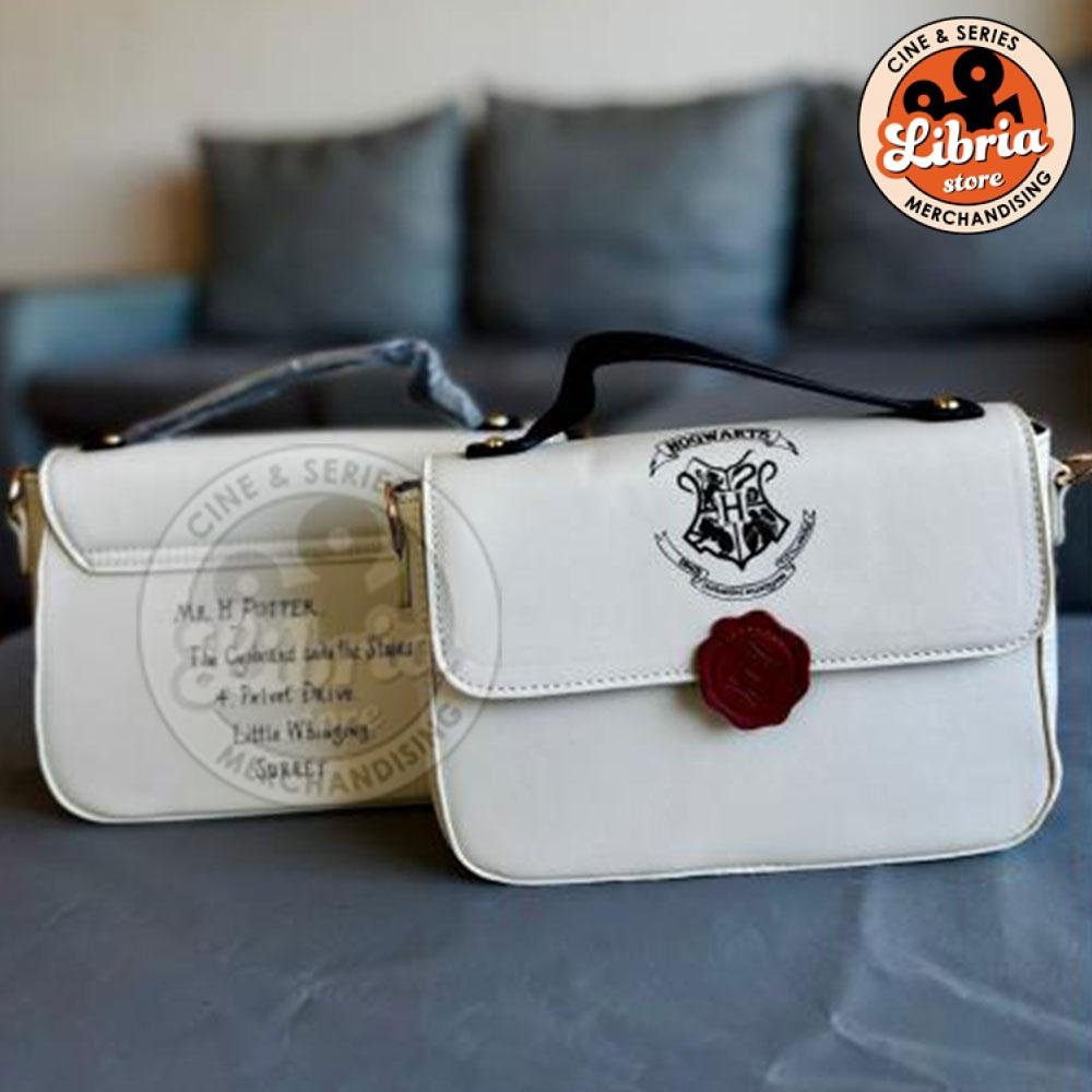 Cartera de cuerina de carta de Hogwarts