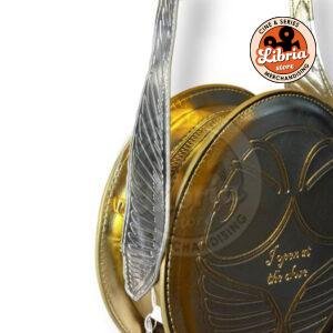 Cartera de cuerina de Snitch dorada