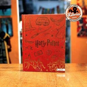 Cuaderno A5 Harry Potter Íconos Dorados – Tapa Dura
