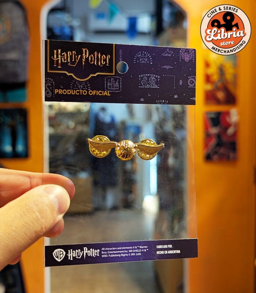 Pin Harry Potter Snitch Dorada - Imagen 4